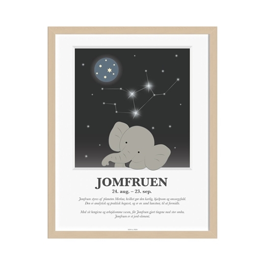 stjernetegnsplakat-jomfruen-kids-by-friis